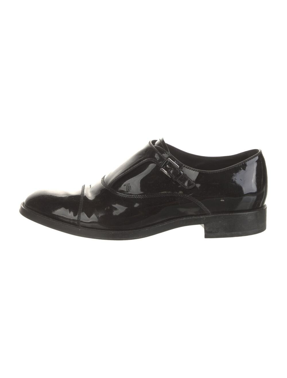TOD'S Patent Leather Loafers Black - 38